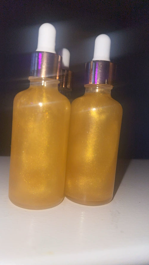 Body Shimmer Oil (gold)